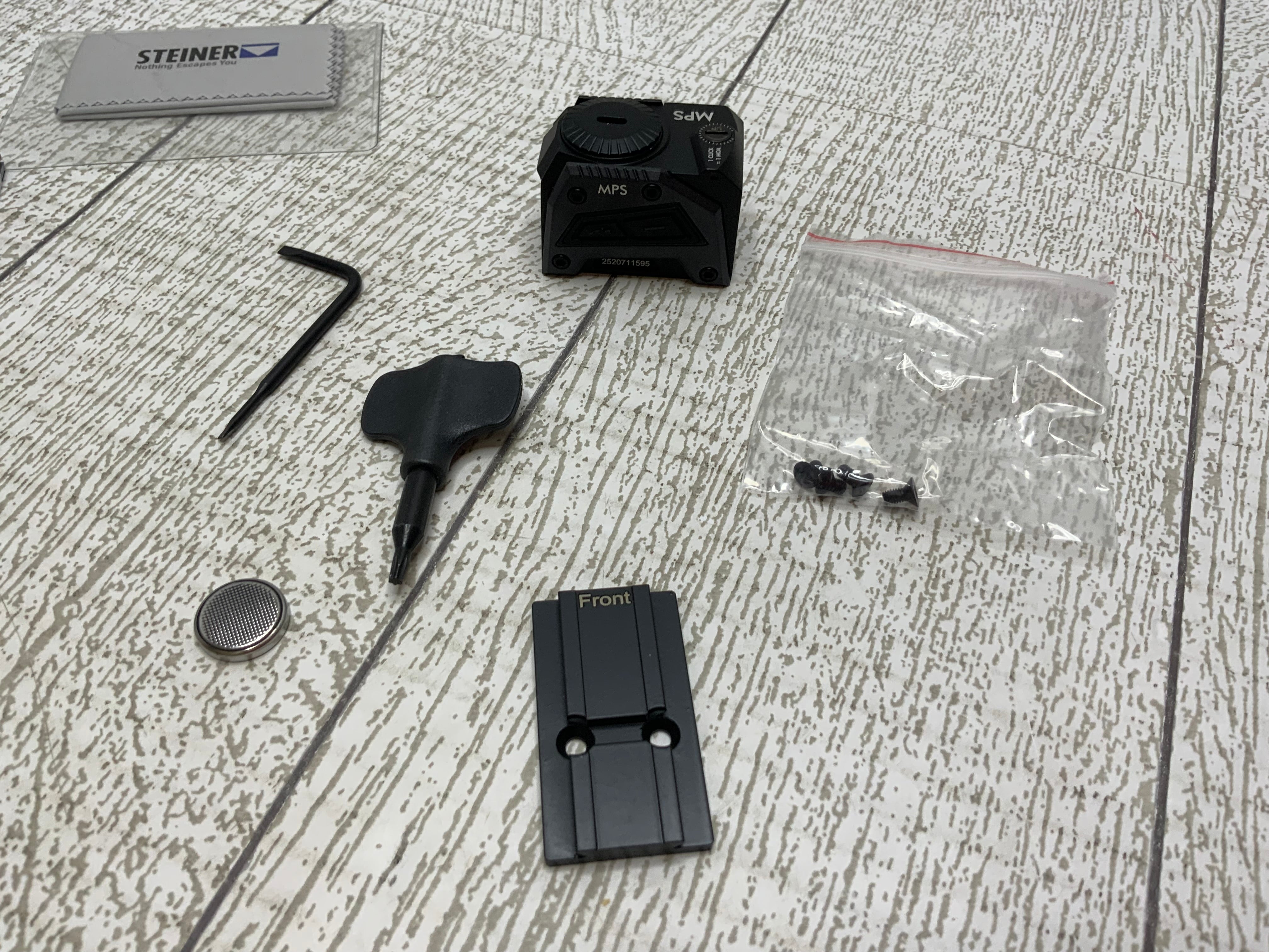 Steiner MPS Micro Pistol Sight Handgun Red Dot Sight with 1x Magnification (8050762711278)